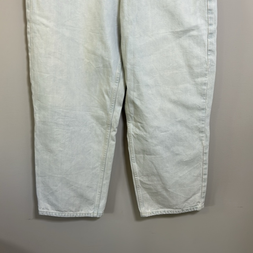 Free People Frank Dad Jean Sunday Blue Straight Leg Jeans Tapered Sz 29 NEW - Picture 5 of 10